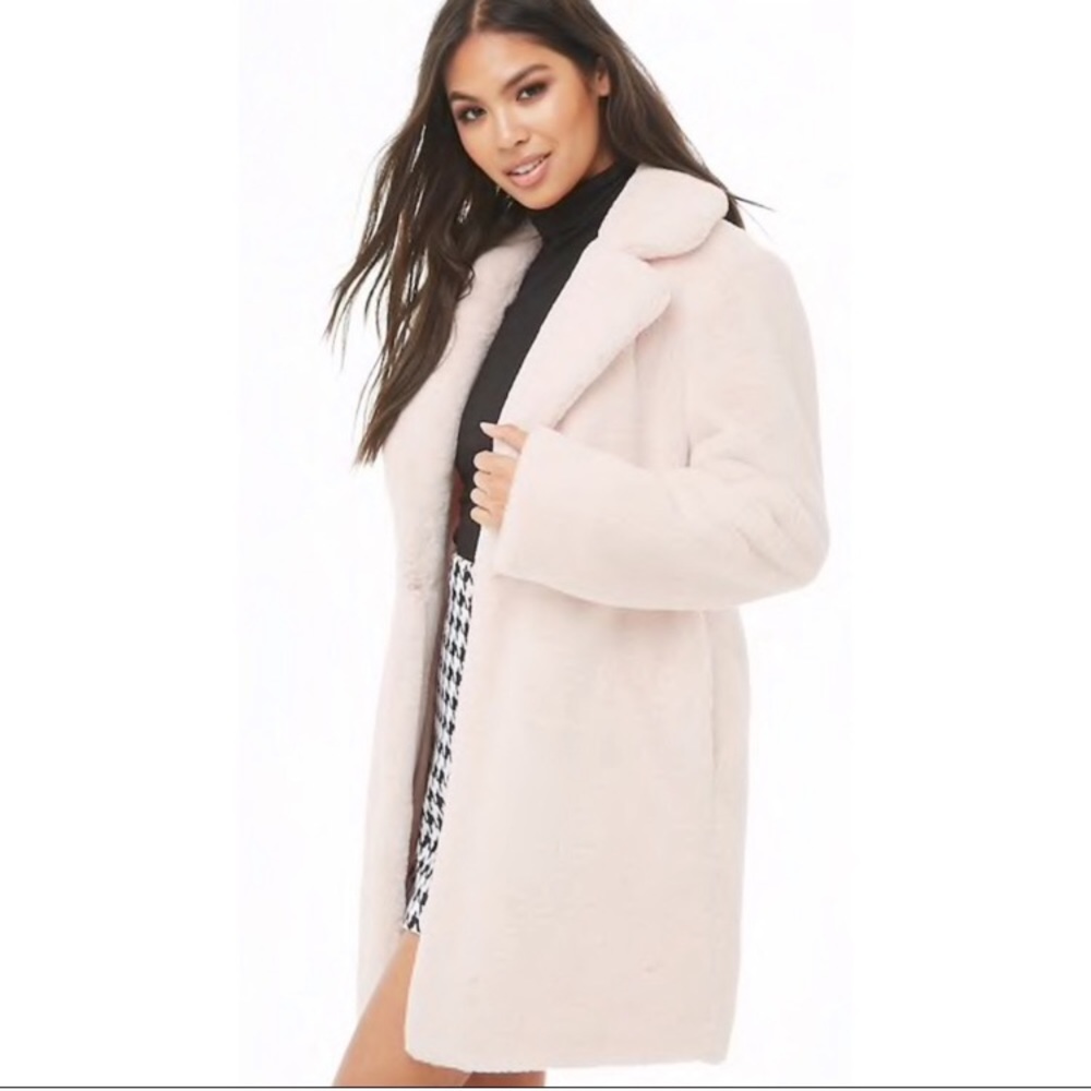 Forever 21 Faux Fur Coat